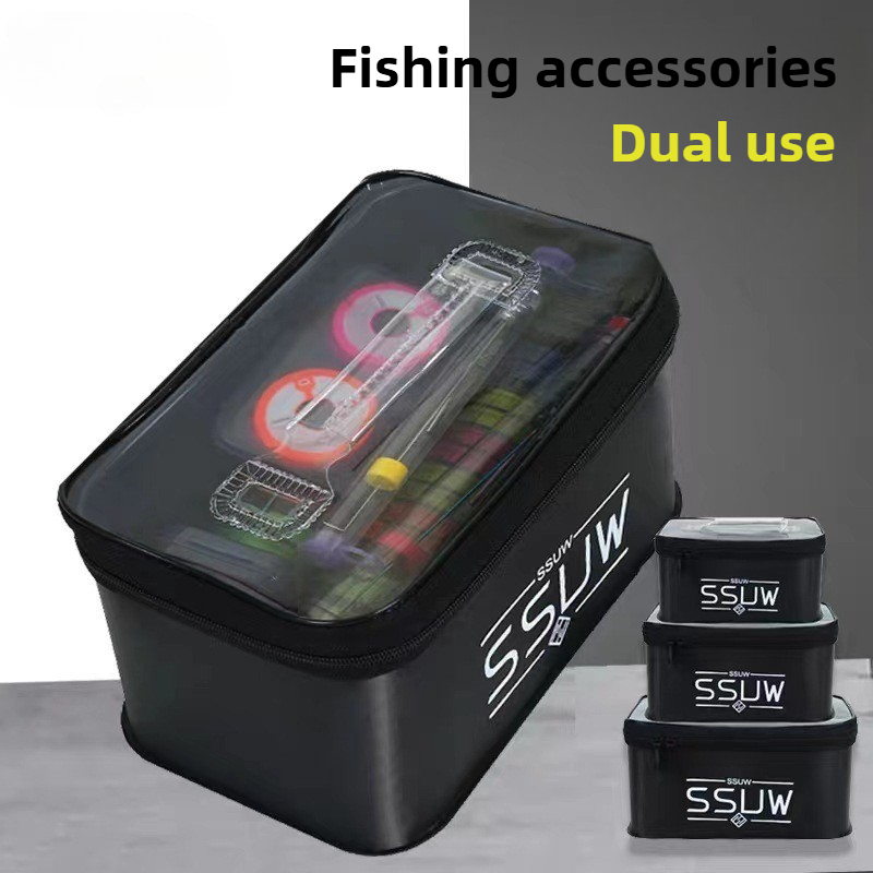Fishing Kayak Crate - صندوق أدوات صيد الأسماك EVA المحمول،
