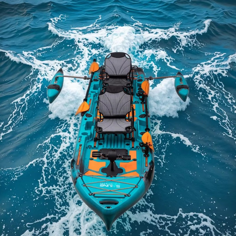 Fishing Kayak Paddle - قارب كاياك مزود بمحرك تجديف مقاوم