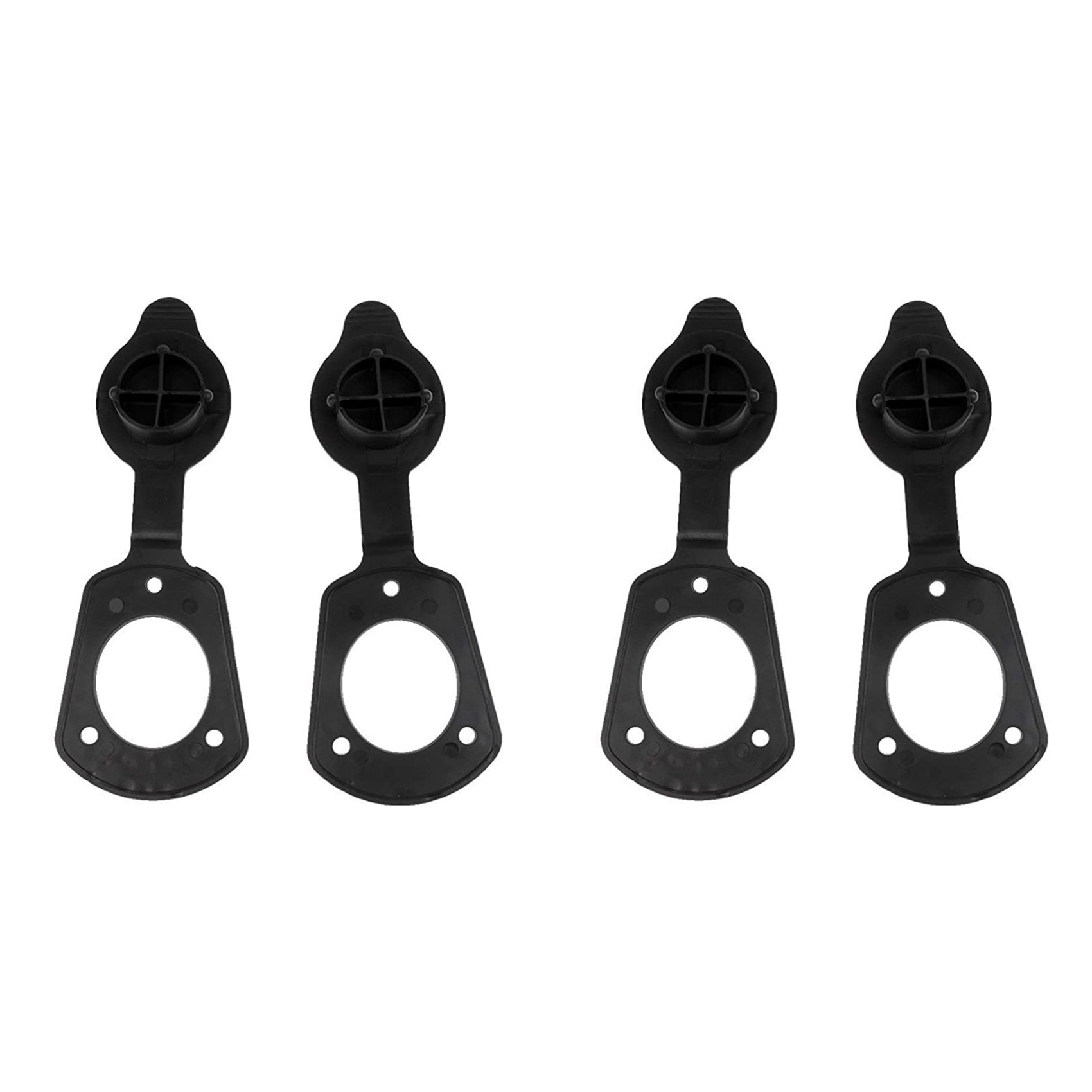 HOES-4 قطع من حشوات حامل صنارة - مراجعة Fishing Kayak Rod Holder وسعره