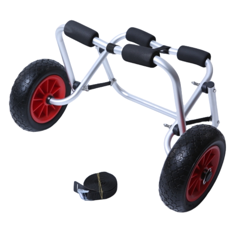 عربة نقل قوارب الكاياك القابلة - مراجعة Fishing Kayak Cart وسعره