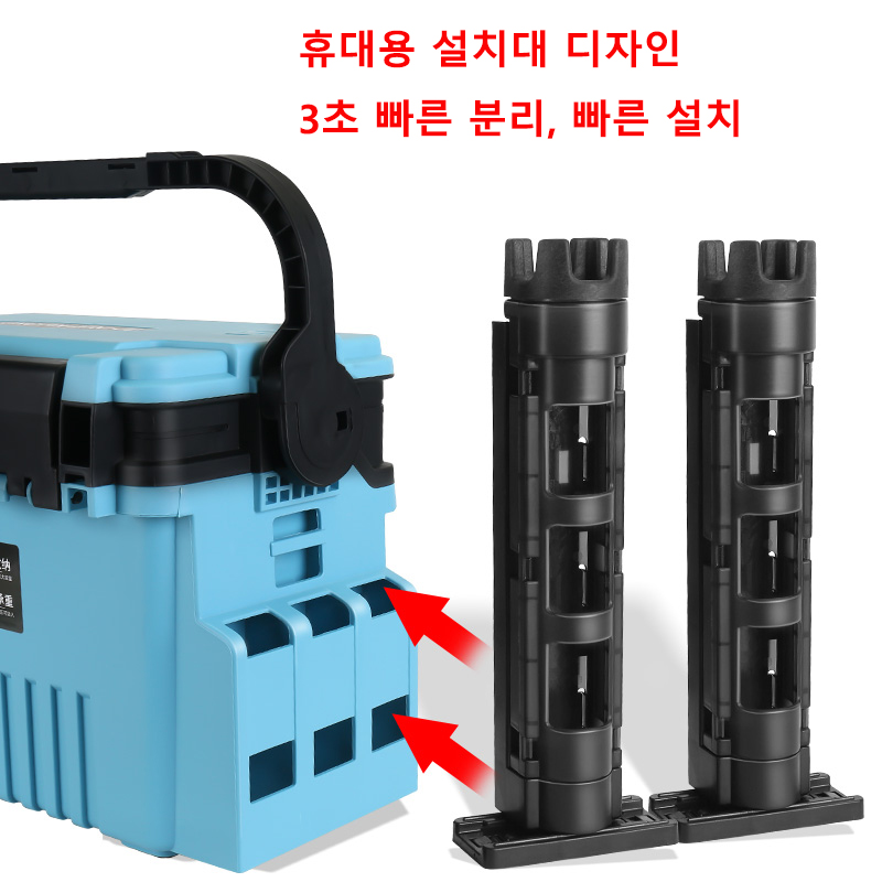 JSFUN صندوق الصيد برميل حامل ا - مراجعة Fishing Kayak Crate وسعره